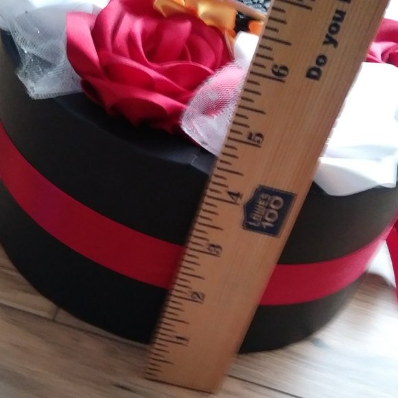 Hand Crafted | Accents | Satin Ribbon Eternity Roses Handmade Rose Box ...
